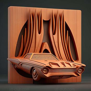3D модель Lincoln Futura (STL)